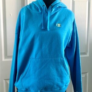Bright Blue Champion Hoodie